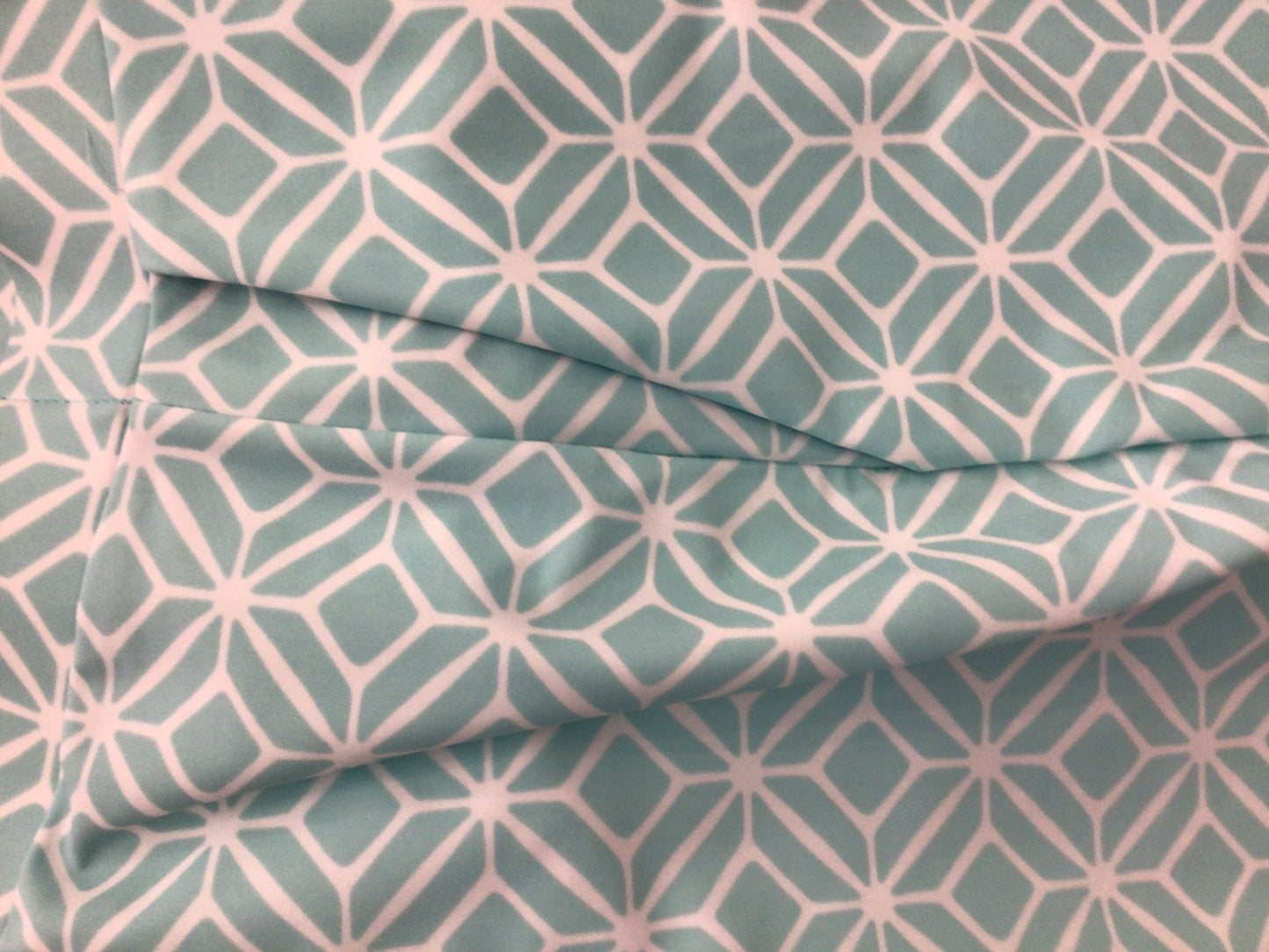 Lolly Pant in Star Lattice Light Blue by Jude Connally