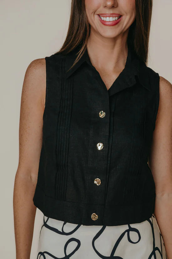 Black Micah Top by LaRoque