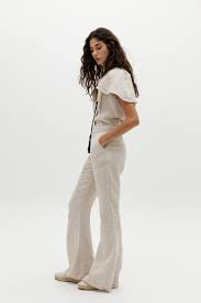 Willow Linen Shirt in Off White by Lanhtropy