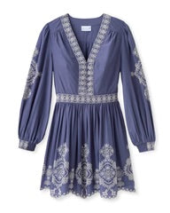 Blake Dress in Indigo by Cartolina