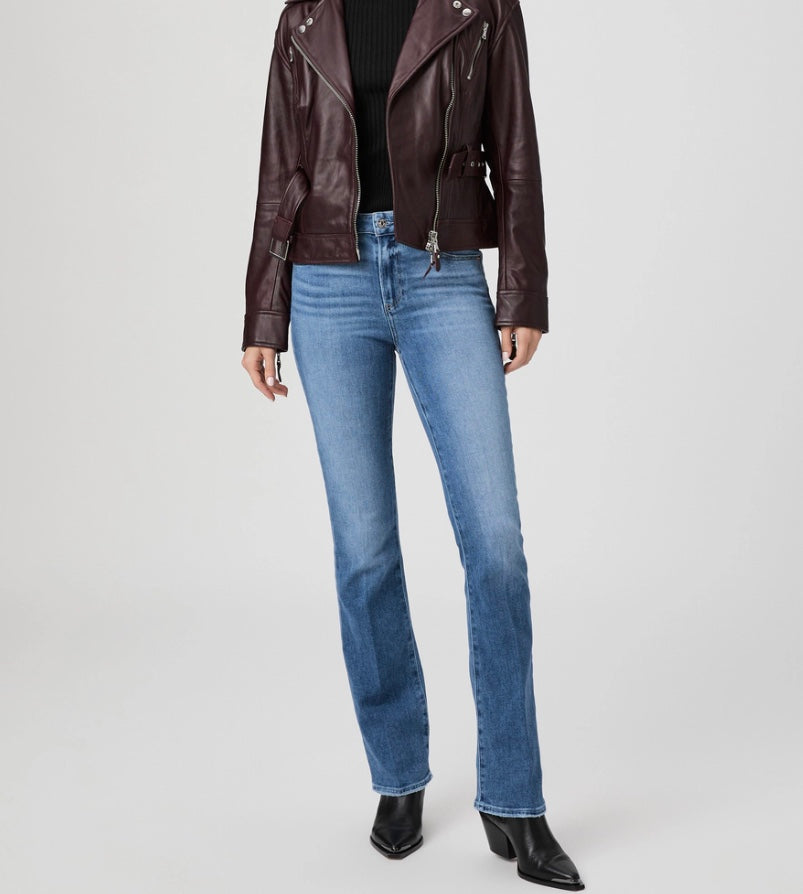 Manhattan Mid Rise Slim Boot in Showtime by Paige