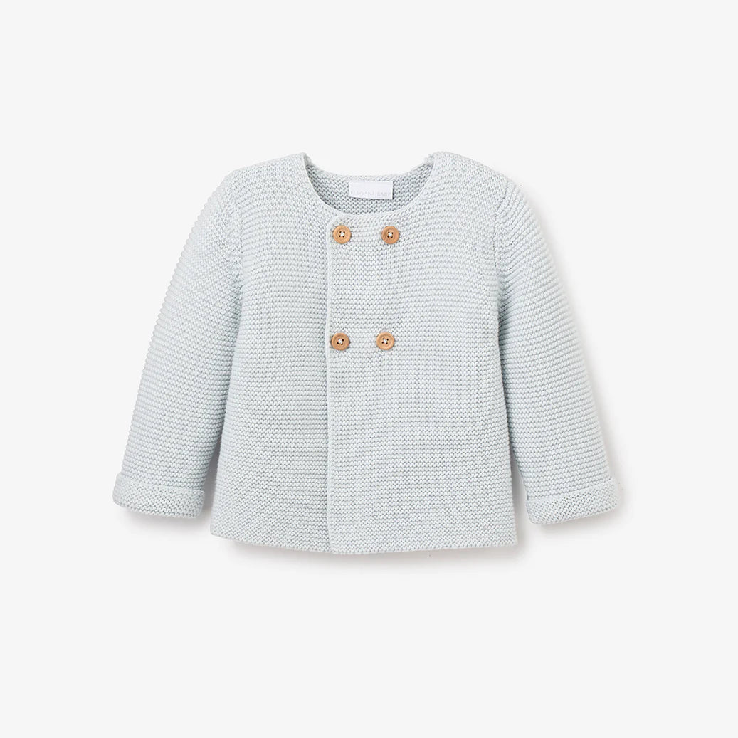 Sofia and Finn Blue Cardigan by Elegant Baby