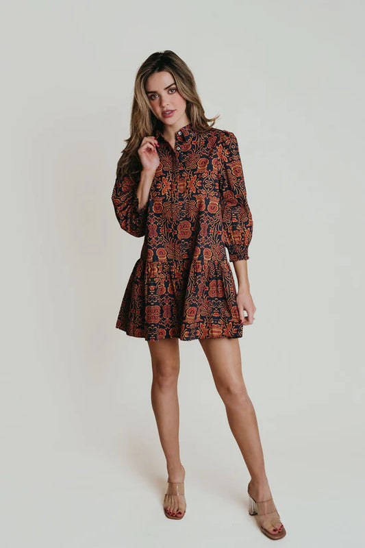 Banks Dress in Mosaic