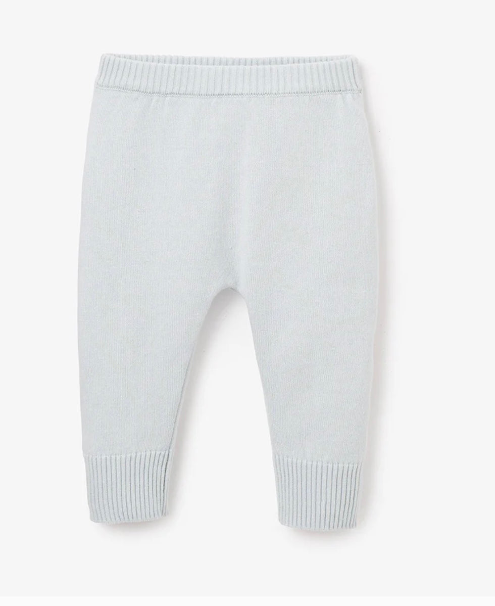 Knit Pants in Blue by Elegant Baby