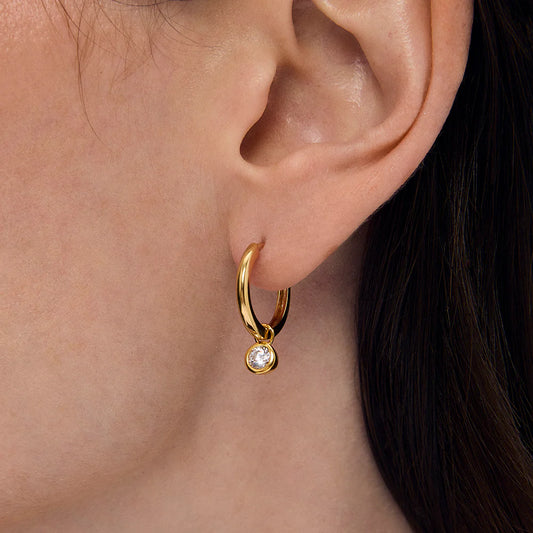 Orsay Huggie Hoops by Dean Davidson