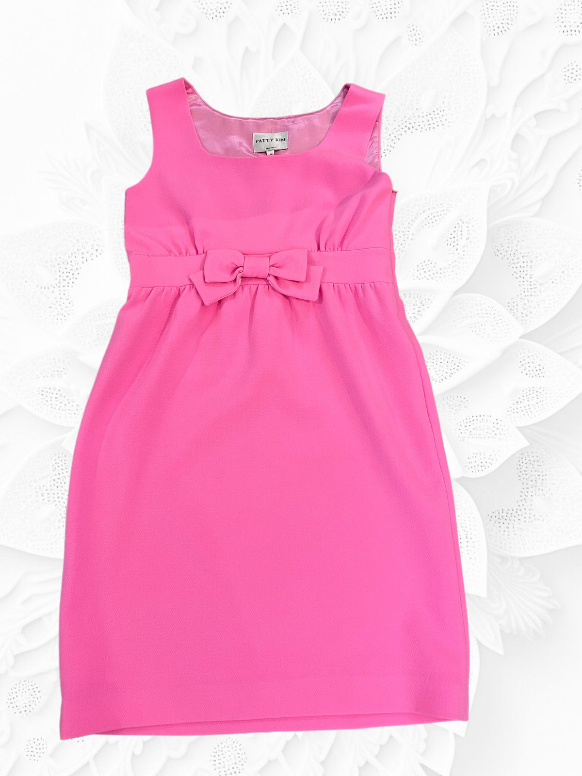 Audrey Dress by Patty Kim in Neon Pink