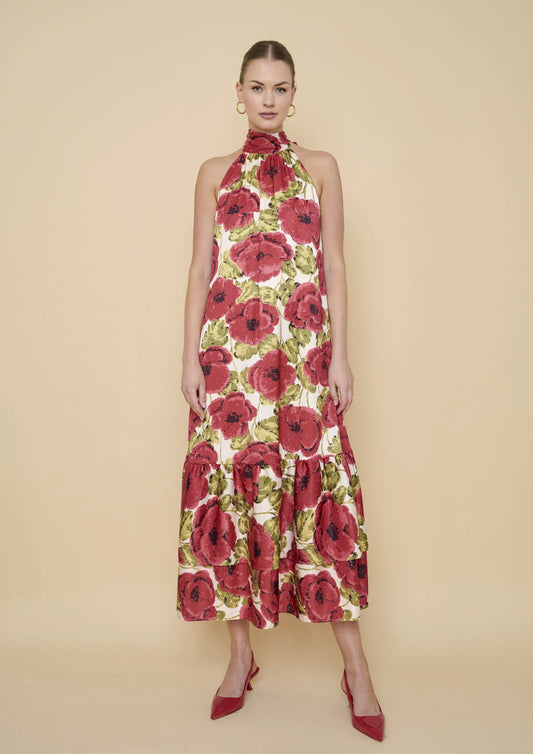 Amadeus Dress in Ivory Rose Soirée by Flora Bea