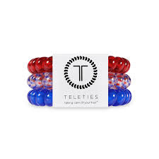 Patriot Pop Small Hair Ties by Teleties
