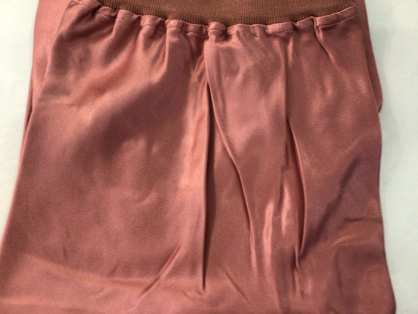 Satin Midi Skirt in French Rose by Rose and Crown