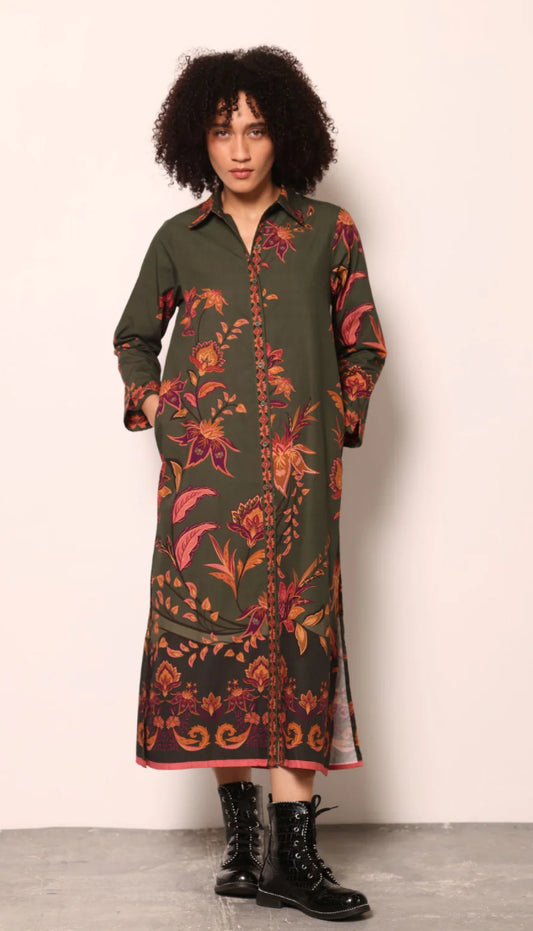 Eliza in Olive Trails by Maude Vivante