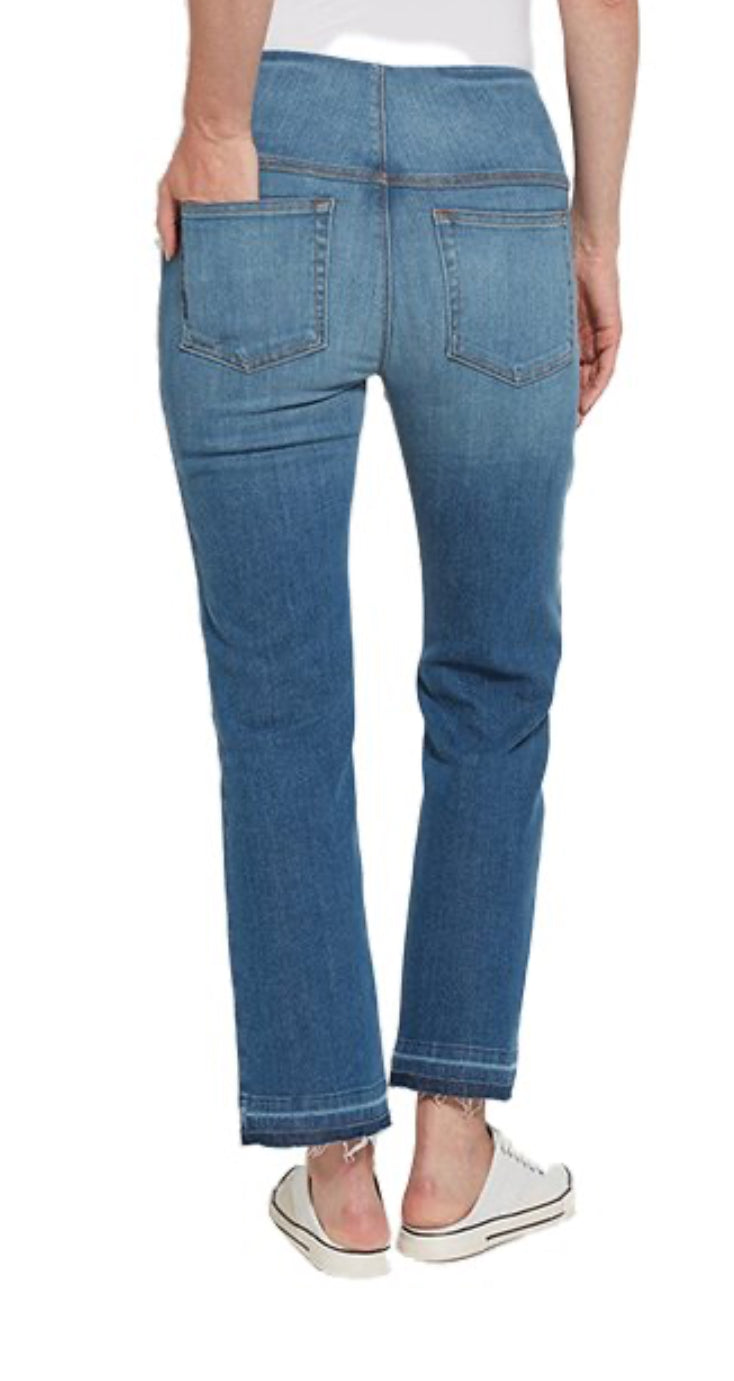 Ankle Baby Boot Premium Denim in Authentic Mid by Lysse (4181)