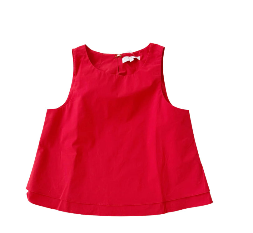 June Top in Red by La Roque