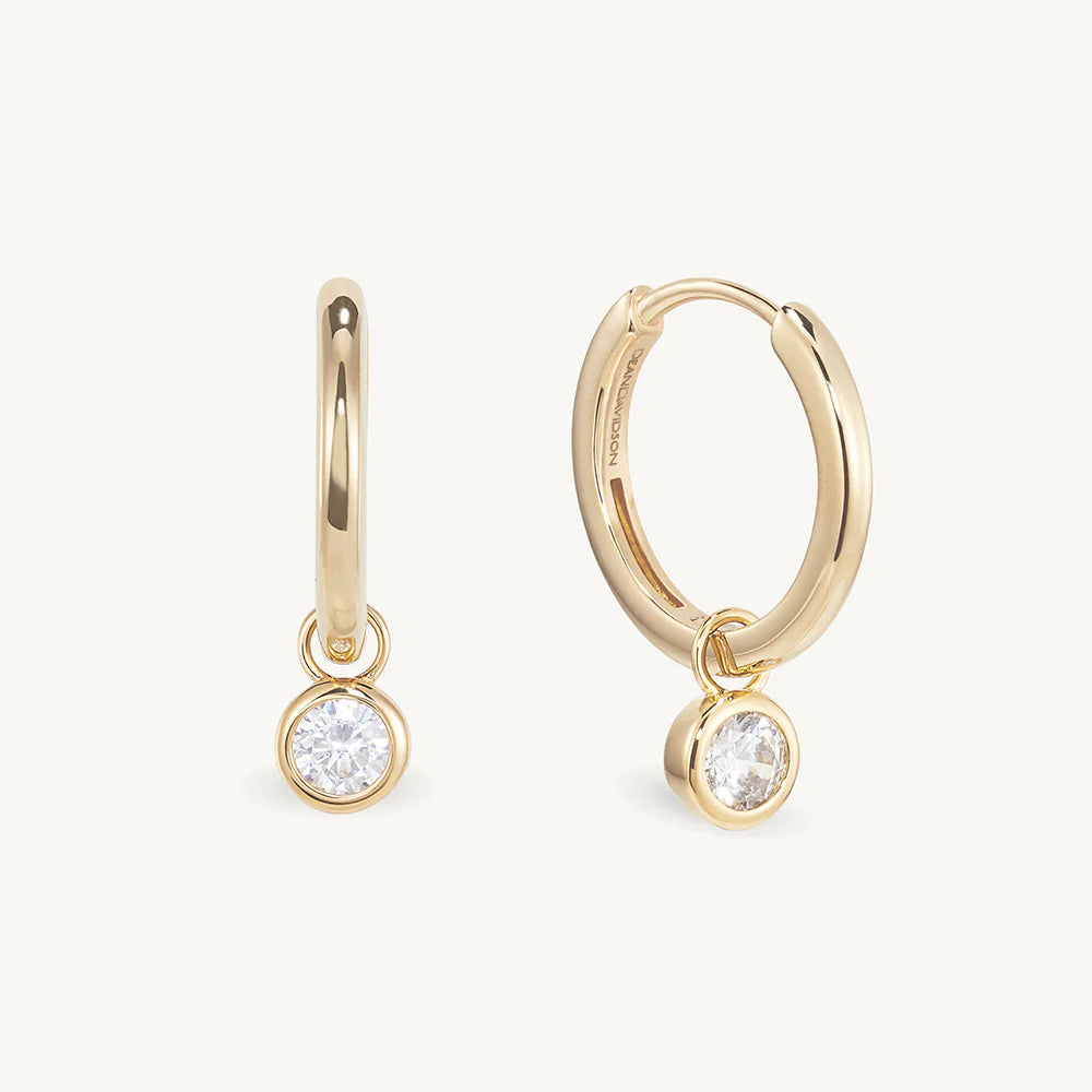 Orsay Huggie Hoops by Dean Davidson