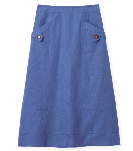 Alice Skirt in Coastal Indigo by Cartolina