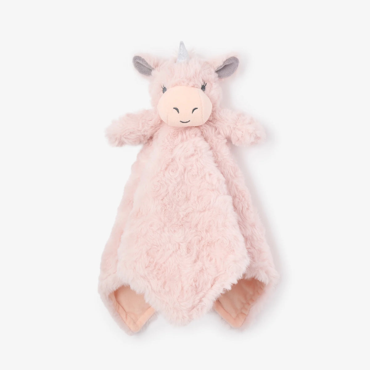 Pink Unicorn Baby Security Blanket by Elegant Baby