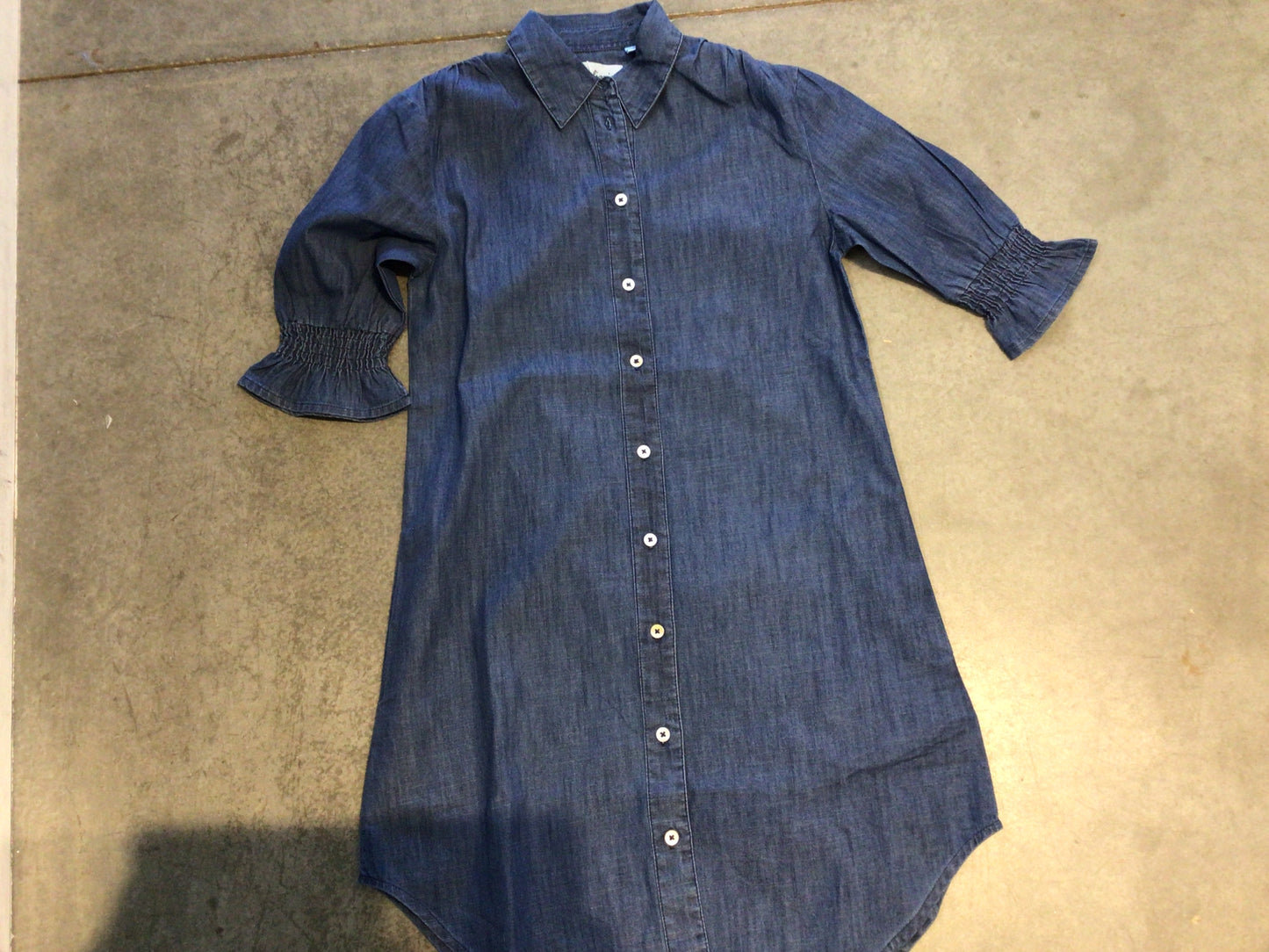 Atlantic Dress in Denim by Dizzy Lizzie