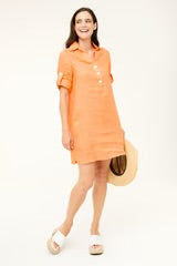 Sophia Dress in Vermillian by HiHo