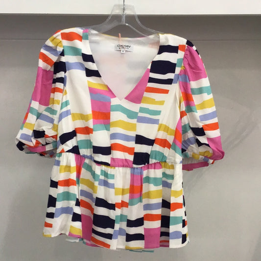 Jacqueline Top in Chappy Stripe by Crosby