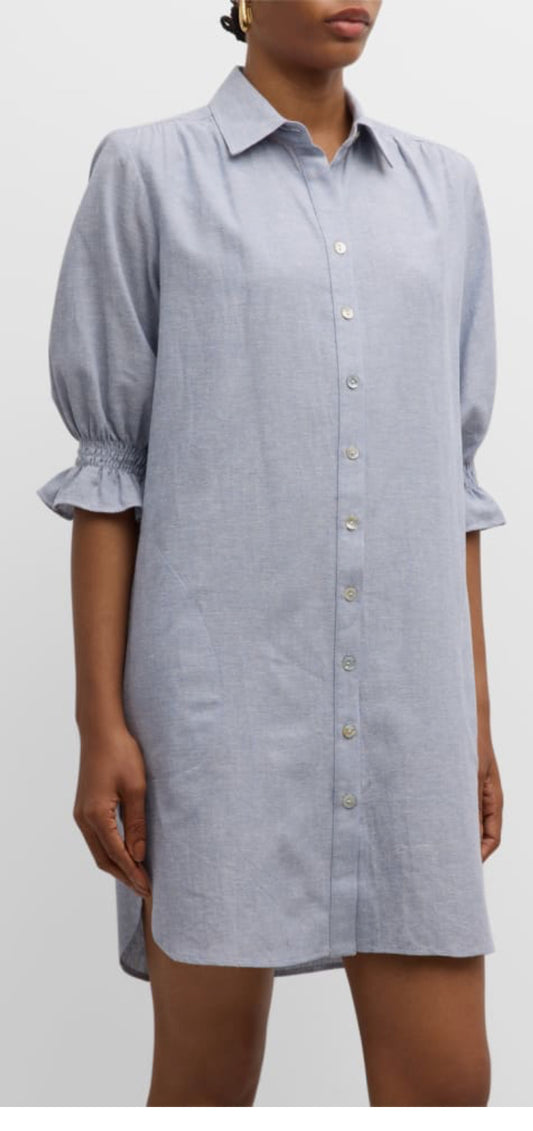 Miller Dress in Hemp Purple by Finley