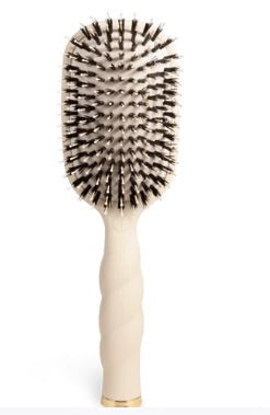 Boar Bristle Hair Brush in Tan by Teleties