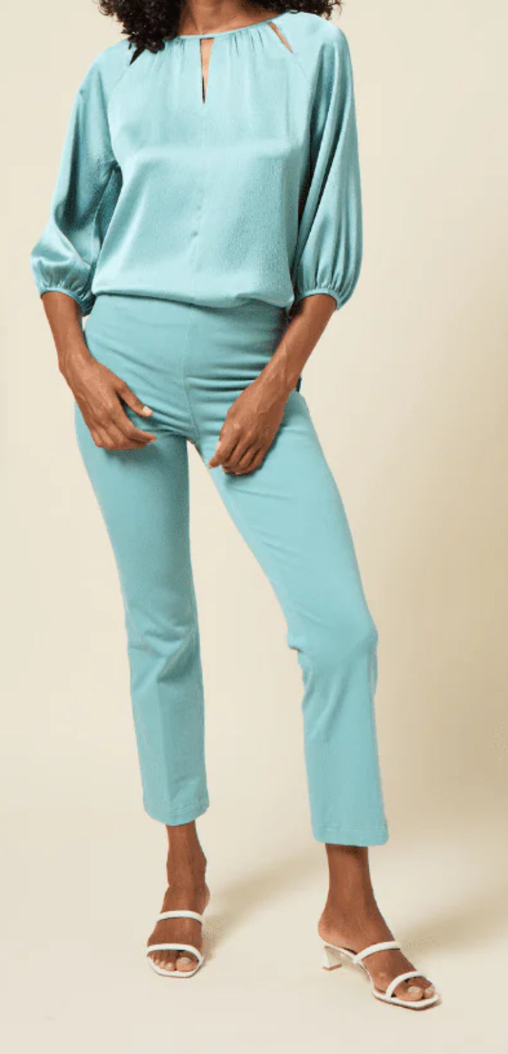 Ankle Baby Bootcut in Dim Azure  by Lysse (3190)n