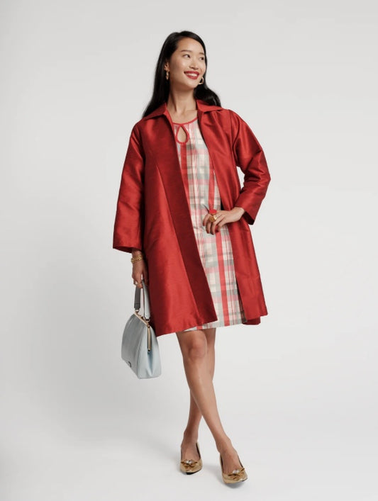 Charlotte Topper in Berry by Frances Valentine