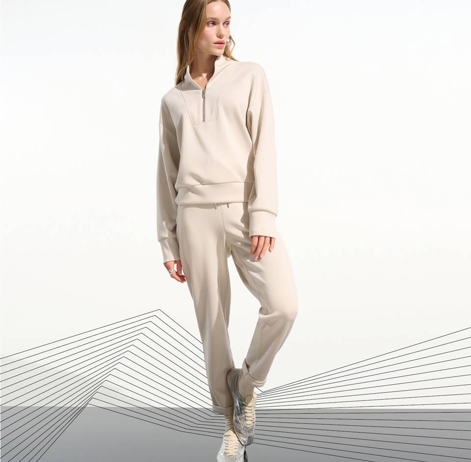 Pierre De Lune Pant in Moonstone by Joseph Ribkoff