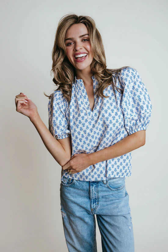 Alix Blouse in Lotus by LaRoque