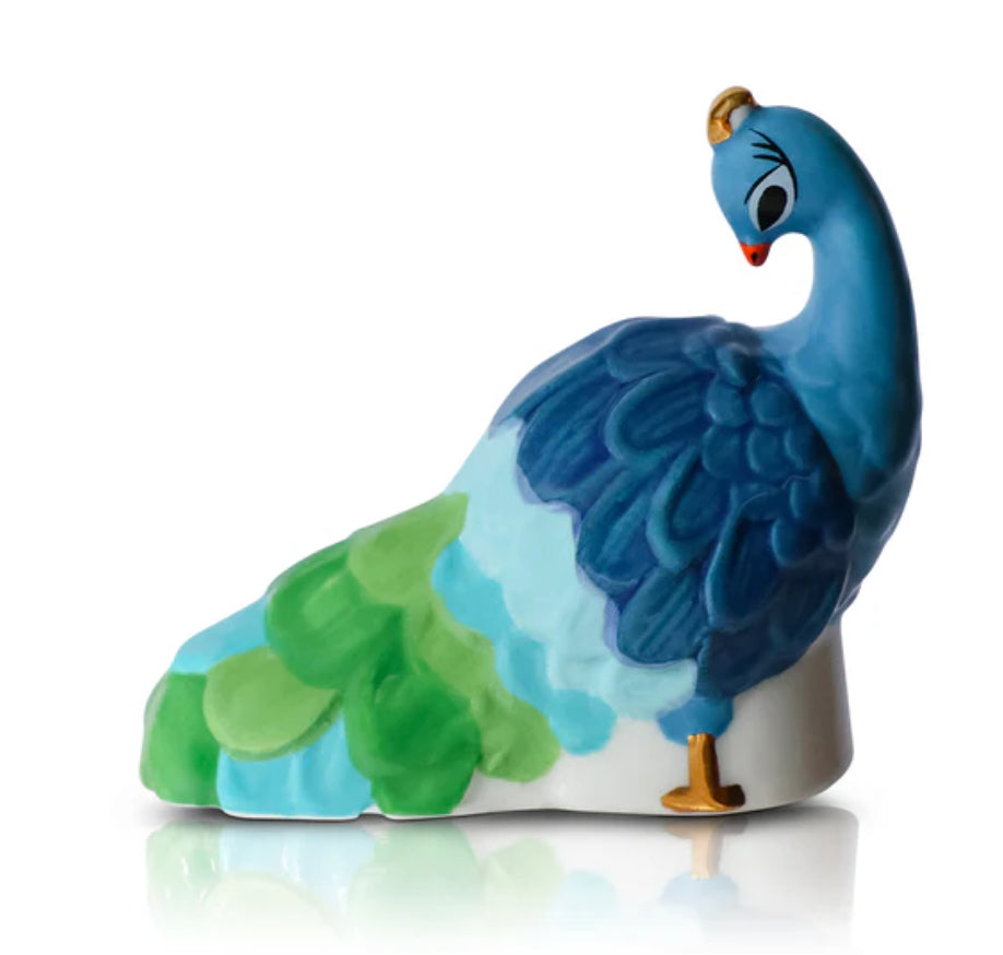 Fancy Feathers (peacock) by Nora Fleming A446