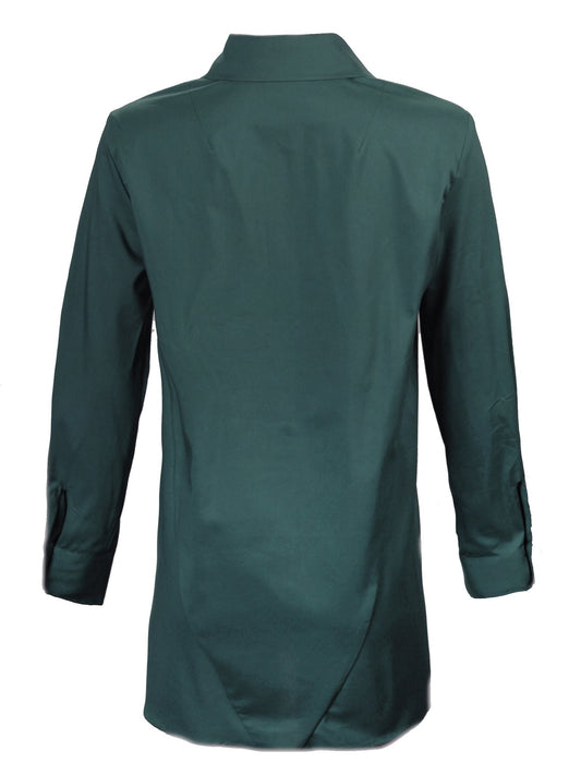 Trapeze Top Long Sleeved Shirt in Black by Finley