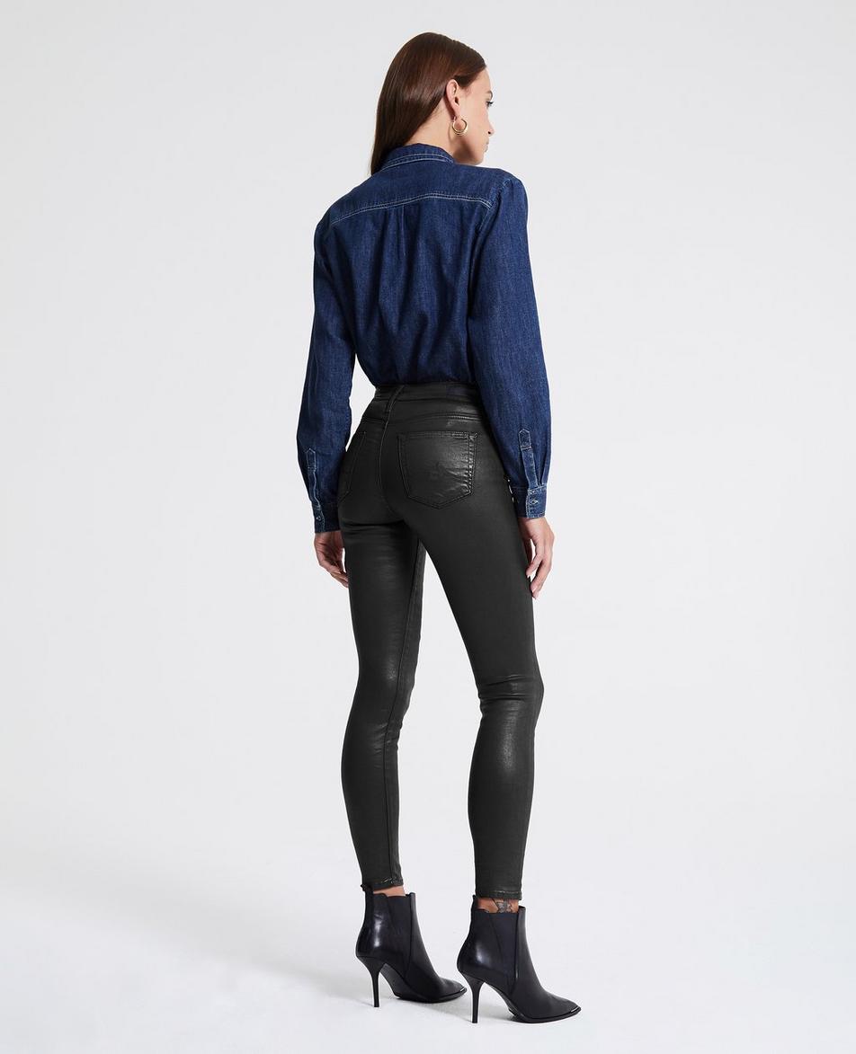 Farrah Ankle Skinny Super Black by AG Denim LSS1777